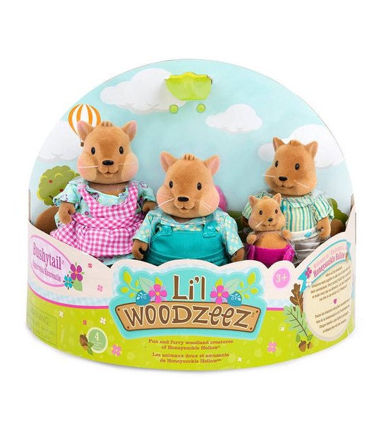 Li'l Woodzeez - Bushytail Squirrel Family