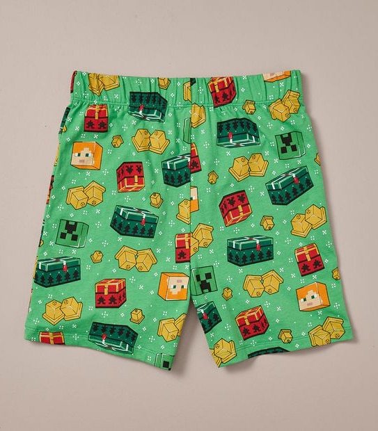 Christmas Minecraft Cotton Pyjama Set