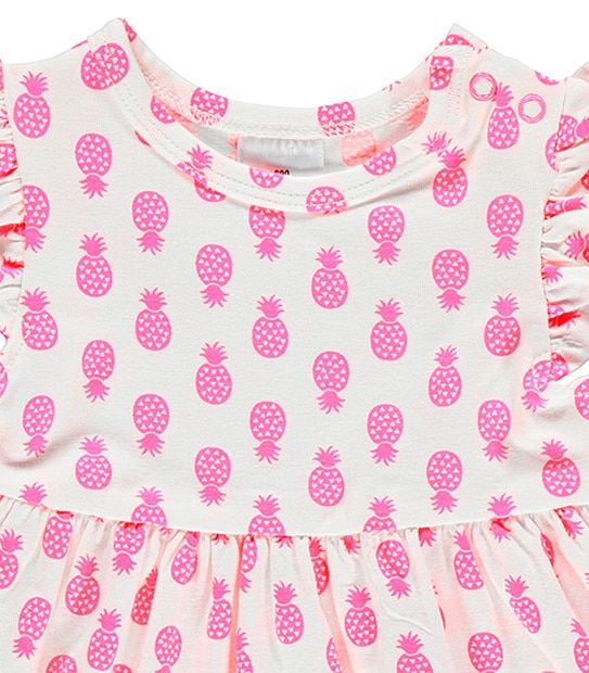 Girls' Pineapple Print Dress