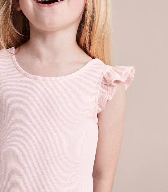 Frill Rib Bodysuit