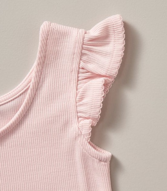 Frill Rib Bodysuit