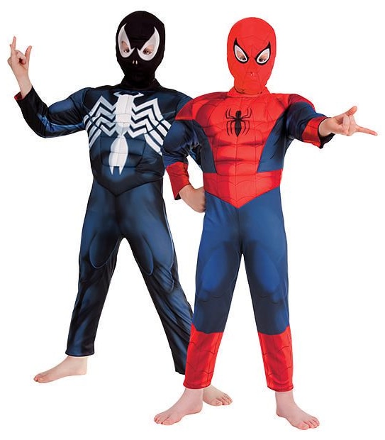 Reversible Spider-Man Costume