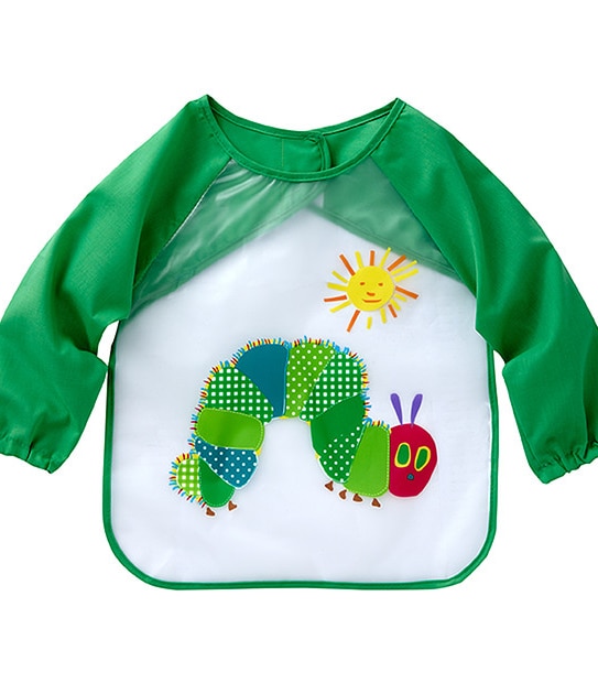 The Very Hungry Caterpillar Spots PEVA Long Sleeve Bib