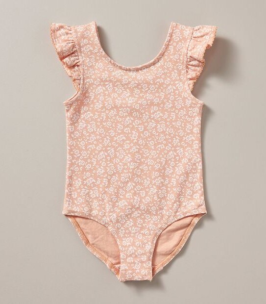 Frill Floral Bodysuit
