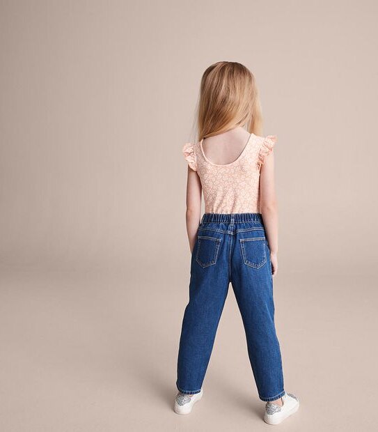 Frill Floral Bodysuit