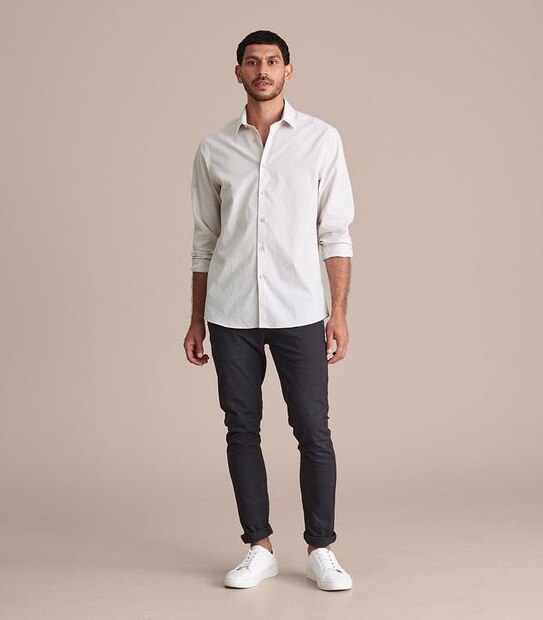 Preview Linen Blend Long Sleeve Shirt