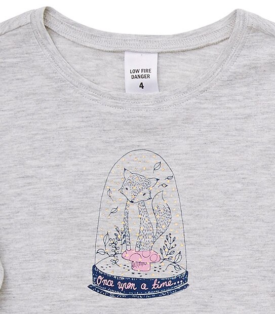 Snow Globe Jersey Flannelette Pyjama Set