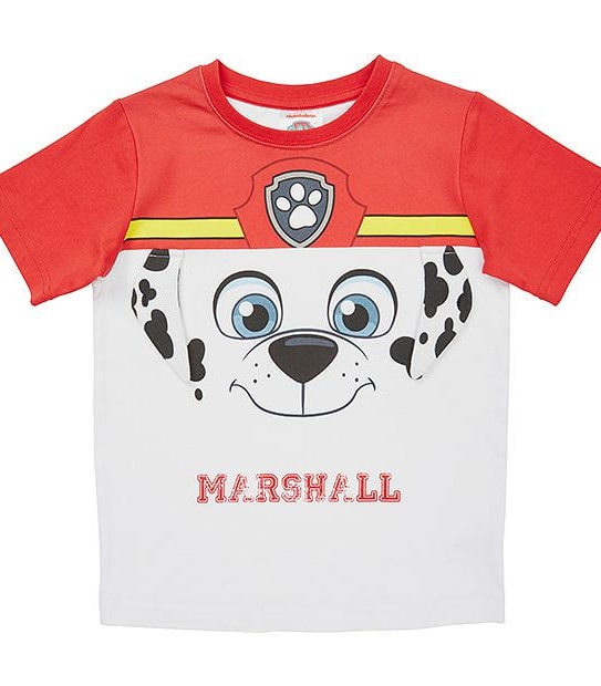 Paw Patrol Short Sleeve Marshall Red T-Shirt