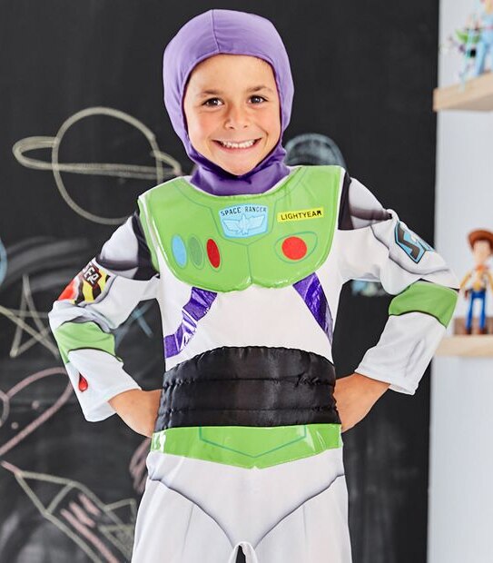Disney Pixar Toy Story Buzz Lightyear Costume Sizes 3-8