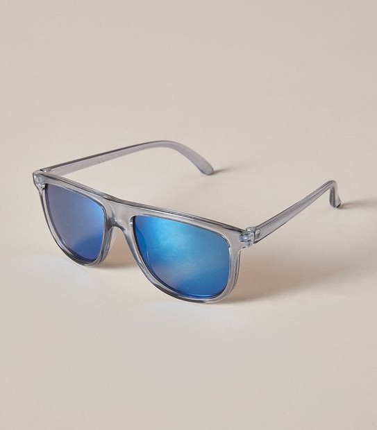 Kids Square Sunglasses - Grey
