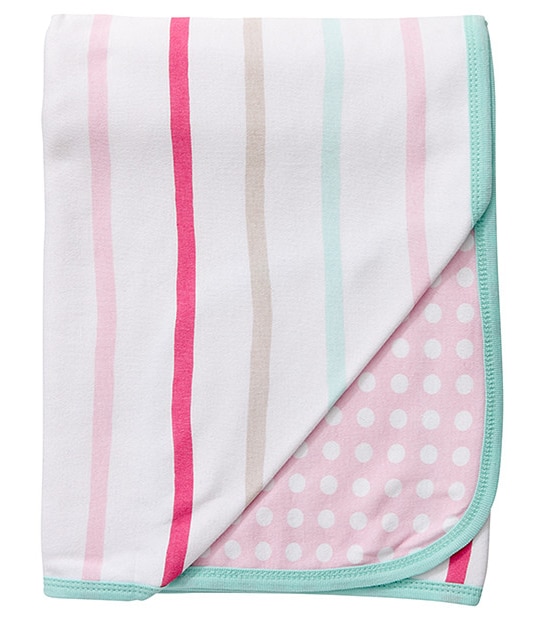 Double Sided Jersey Wrap - Bella Stripe