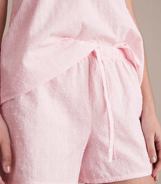 Dobby Sleep Cami and Shorts Set