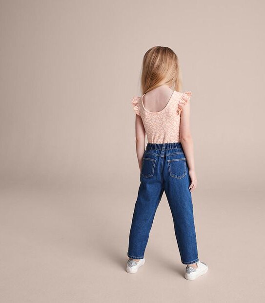 Frill Floral Bodysuit