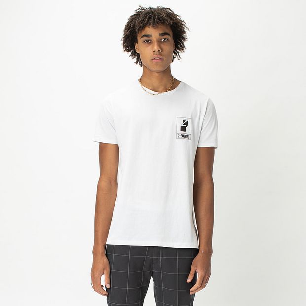 ZxZanerobe Box Logo T-Shirt - White | Target Australia