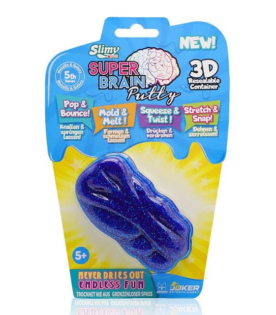 Slimy Super Brainy Metallic Putty