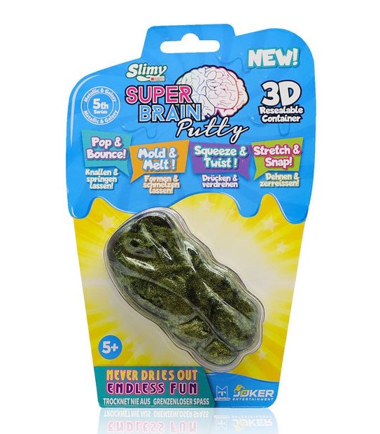 Slimy Super Brainy Metallic Putty
