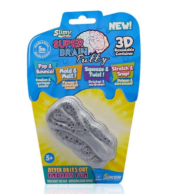 Slimy Super Brainy Metallic Putty