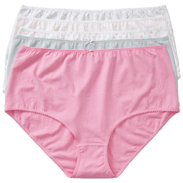 5 Pack Fuller Figure Full Briefs 5 Pack Fuller Figure Full Briefs