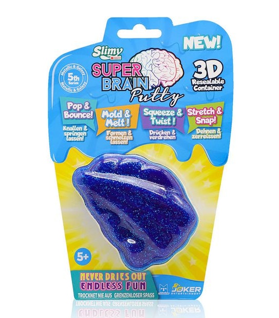 Slimy Super Brainy Metallic Putty