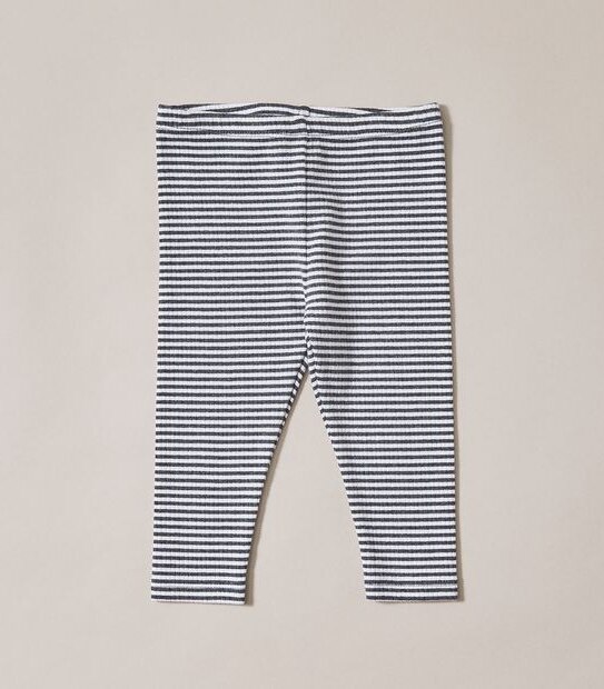Baby Organic Cotton Stripe Leggings