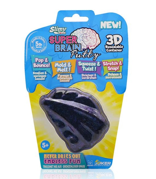 Slimy Super Brainy Metallic Putty