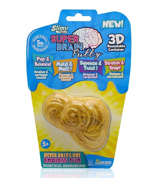 Slimy Super Brainy Metallic Putty