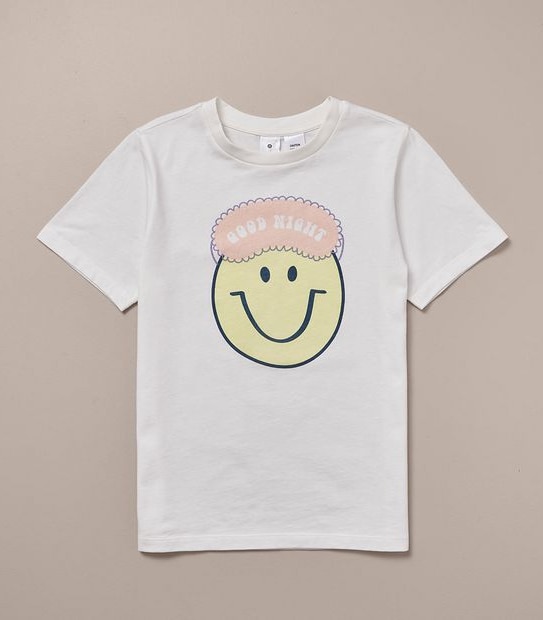 Kids Family Matching Happy Face Cotton Pyjama Set