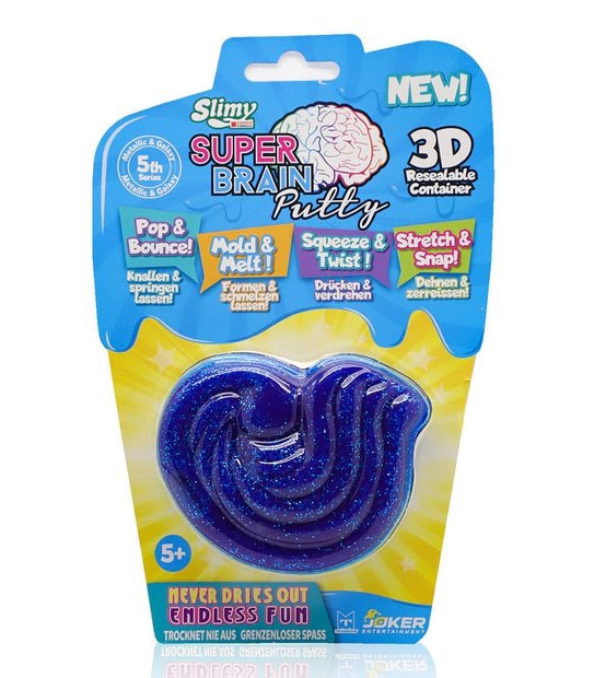 Slimy Super Brainy Metallic Putty