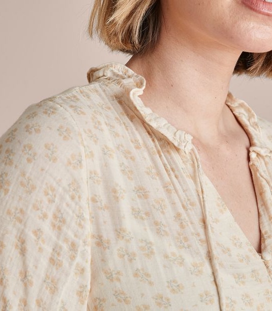Frill Collar Dress