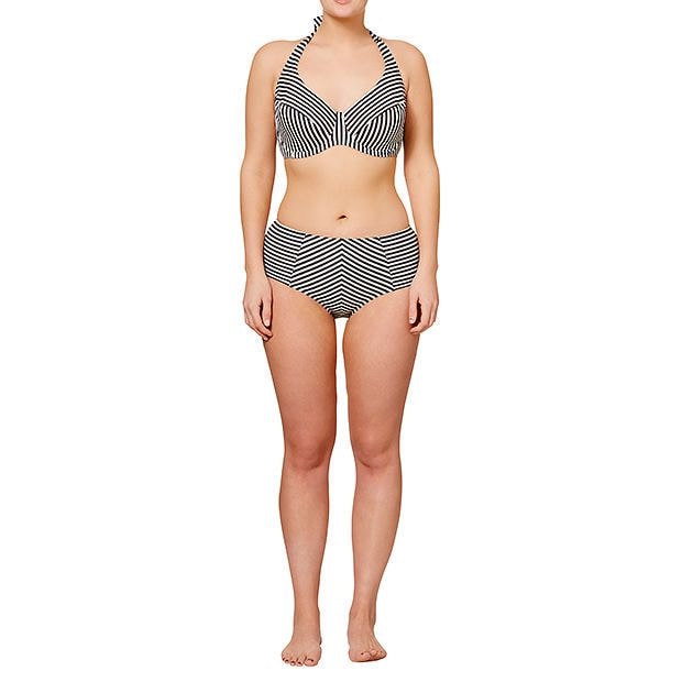 Monochrome Stripe Underwire Bikini Top Target Australia