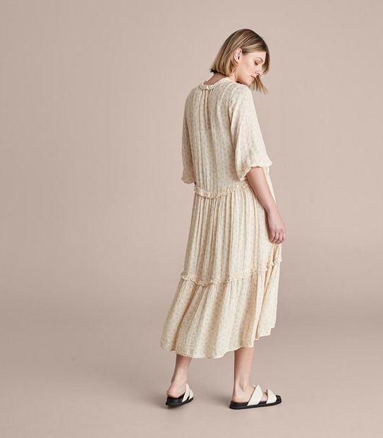 Frill Collar Dress