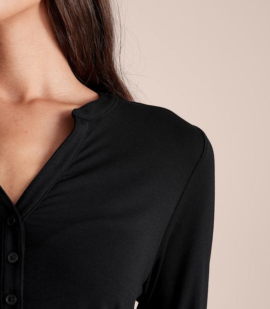 Rory Long Sleeve Henley Top
