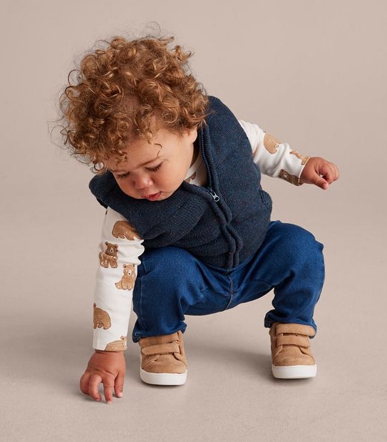 Baby Knit Puffer Vest