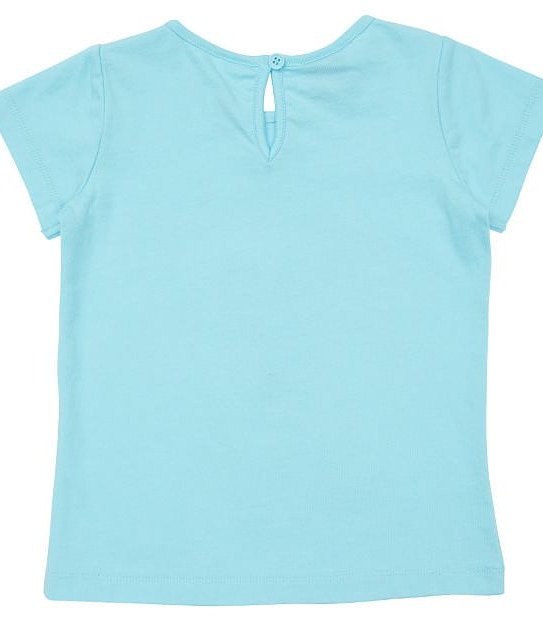 Disney Frozen Elsa With 3D Tulle Train Short Sleeve Tee