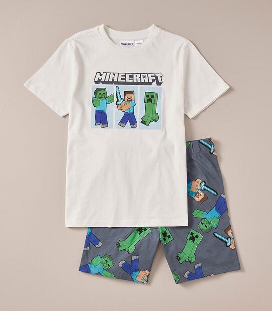 Minecraft Cotton Pyjama Set