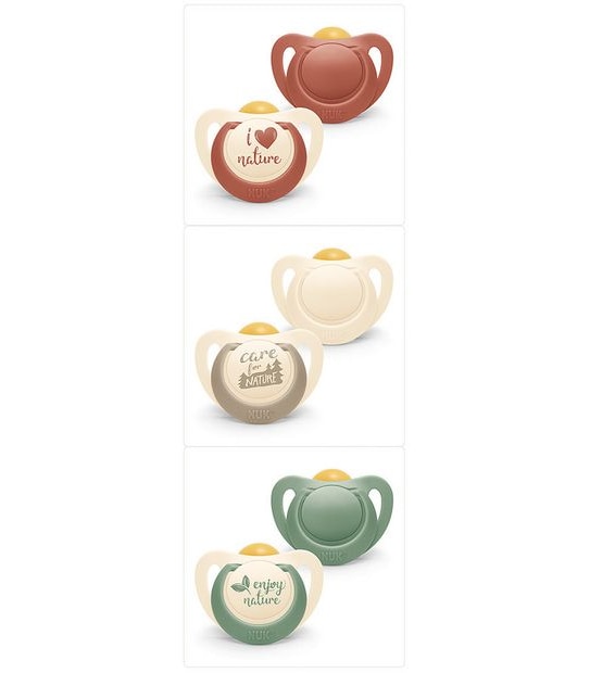 NUK Natural Soother 0-6m - Assorted*