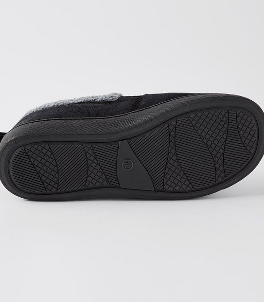 Thinsulate Johnny Closed Back Slippers - Black