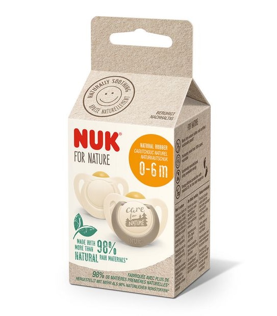 NUK Natural Soother 0-6m - Assorted*