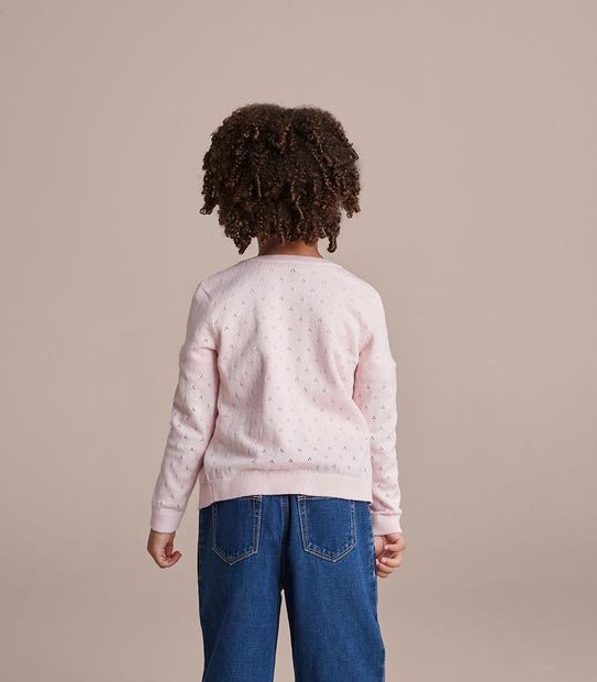 Pointelle Cardigan