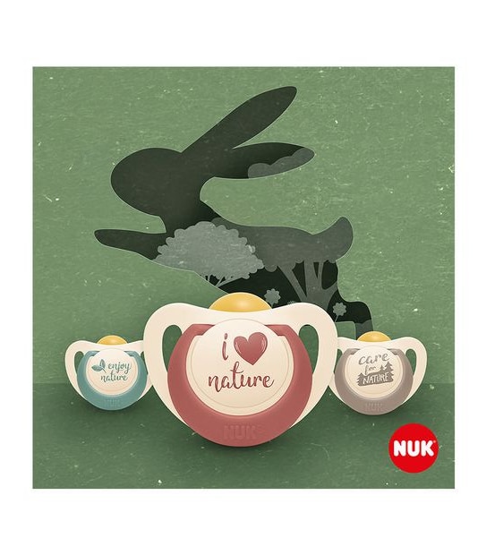 NUK Natural Soother 0-6m - Assorted*