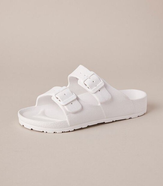 Womens Double Buckle Sandals Myah White Target Australia