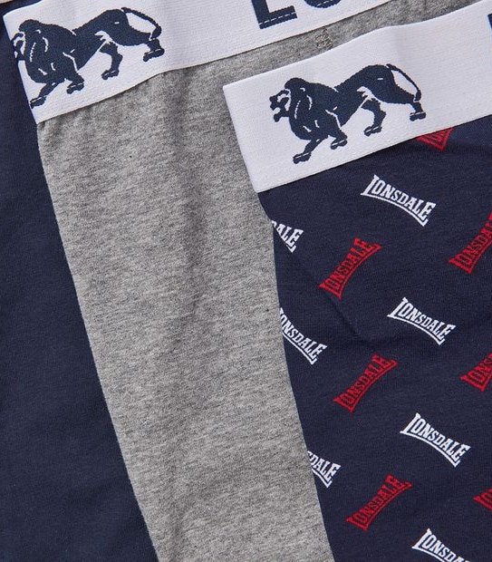 Lonsdale London 3 Pack of Trunks