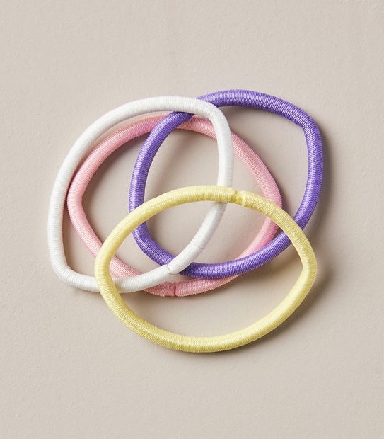 25 Pack Hair Elastics