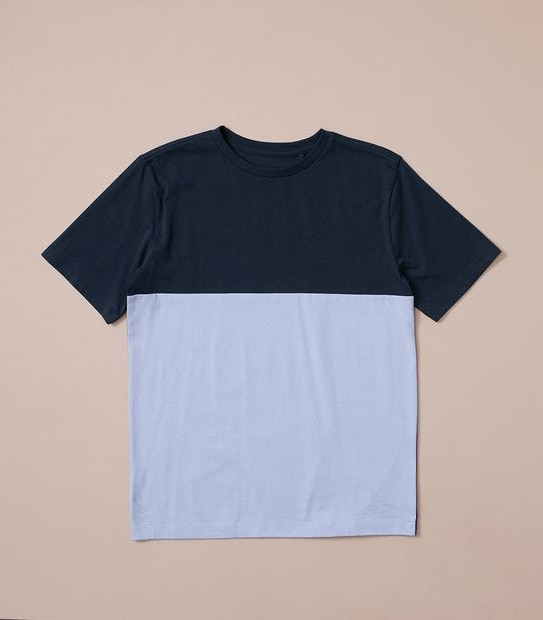 Organic Cotton Spliced T-shirt