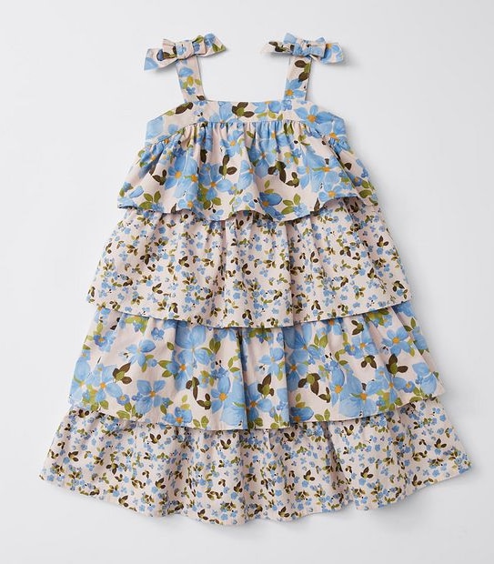 Floral Tiered Dress