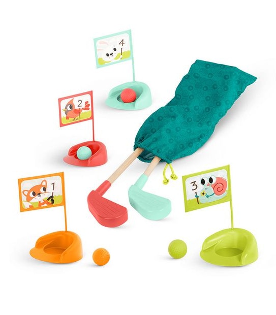 B. toys - Hole-in-Fun Toy Golf Set 