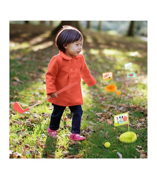 B. toys - Hole-in-Fun Toy Golf Set 
