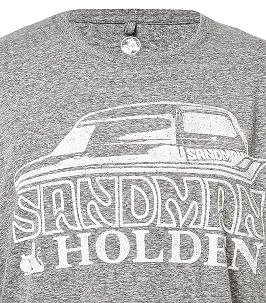 Men's Holden Short Sleeve Sandman Printed T-Shirt - Grey 3 of 3
