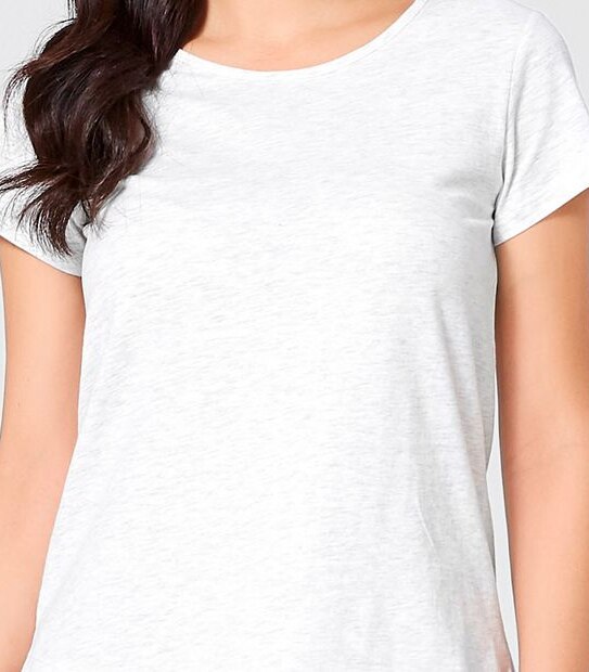 Short Sleeve Sleep T-Shirt - Grey Marle