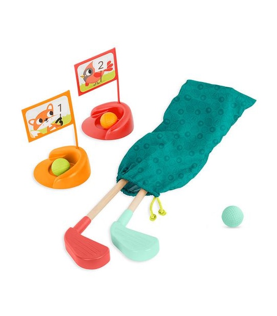 B. toys - Hole-in-Fun Toy Golf Set 